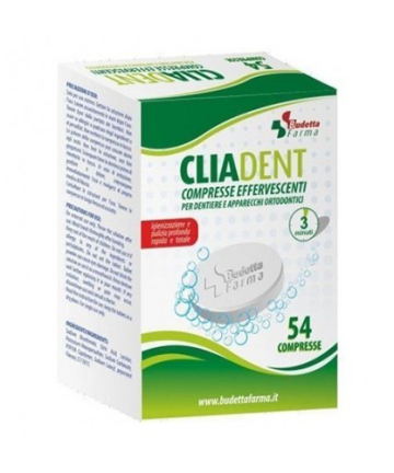 Compresse Effervescenti per Apparecchi Ortodontici (54 compresse) - CliaDent