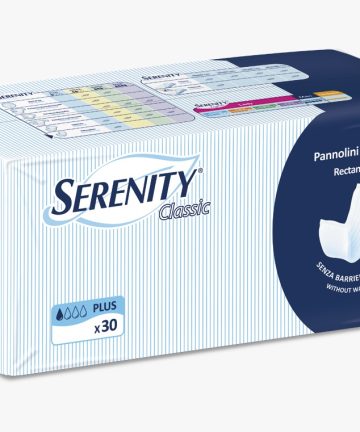 Pannoloni Rettangolari Classic Senza Barriera (30 pz) - Serenity