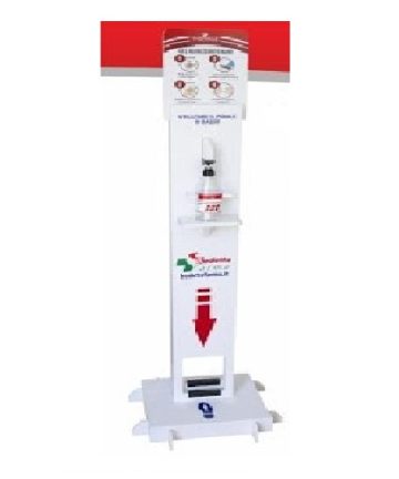 Colonna per Igienizzante Mani a Pedale - Budetta Farma