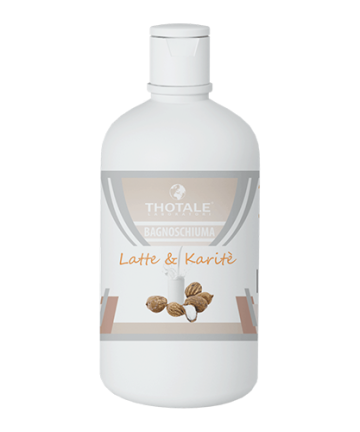 Bagnoschiuma Latte e Karitè (500 ml) - Thotale