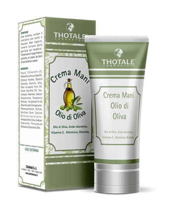 Crema Mani Olio di Oliva (100 ml) - Thotale