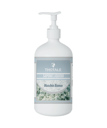 Sapone Liquido Muschio Bianco (500 ml) - Thotale