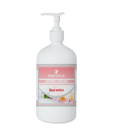 Sapone Liquido Rosa Antica (500 ml) - Thotale